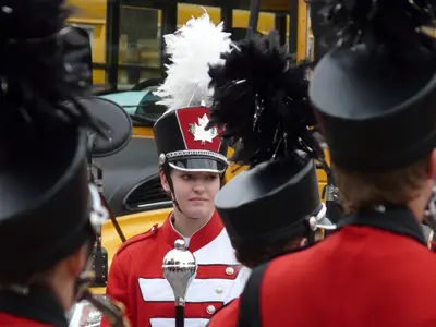 Band at Stampede Parade
